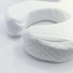 memory foam piercing pillow for side sleepers